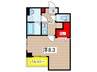 Serra蘇我 1Kの間取り