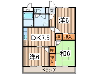 間取図 エトワール湘南