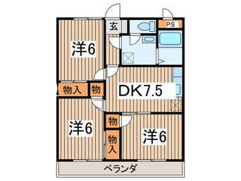 間取図 エトワール湘南