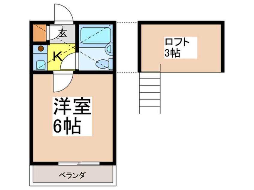 間取図 サニ－コ－ト．Ｓ