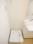 洗濯機置場 ラシーネ赤塚