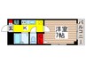 プライムアーバン行徳Ⅲ 1Kの間取り