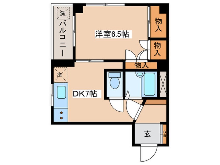 間取図 ハイツひいらぎ