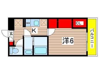 間取図 仮)リブリ・江戸川区西小岩