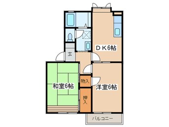 間取図 エスポワ－ル