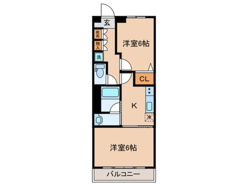 間取図 加山ハイツ