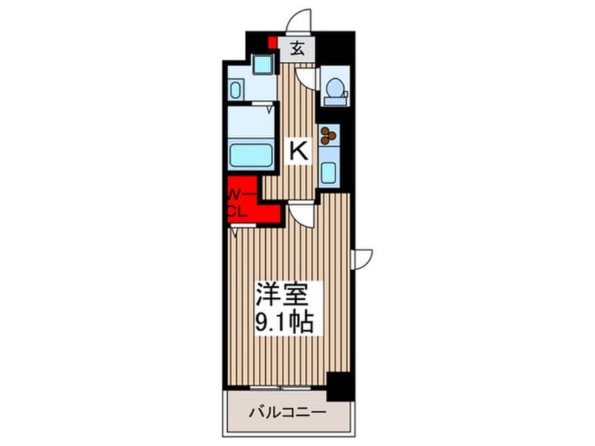 間取図 アグレアーブル