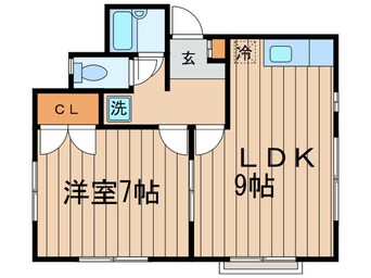 間取図 メゾン・ド・シャロ－ム