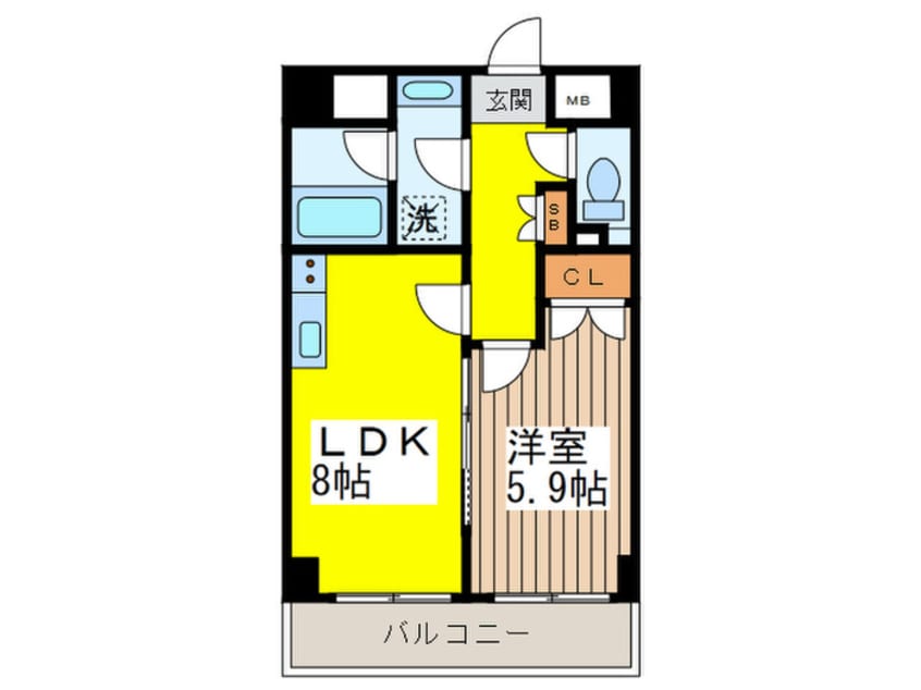 間取図 アファンガーデン