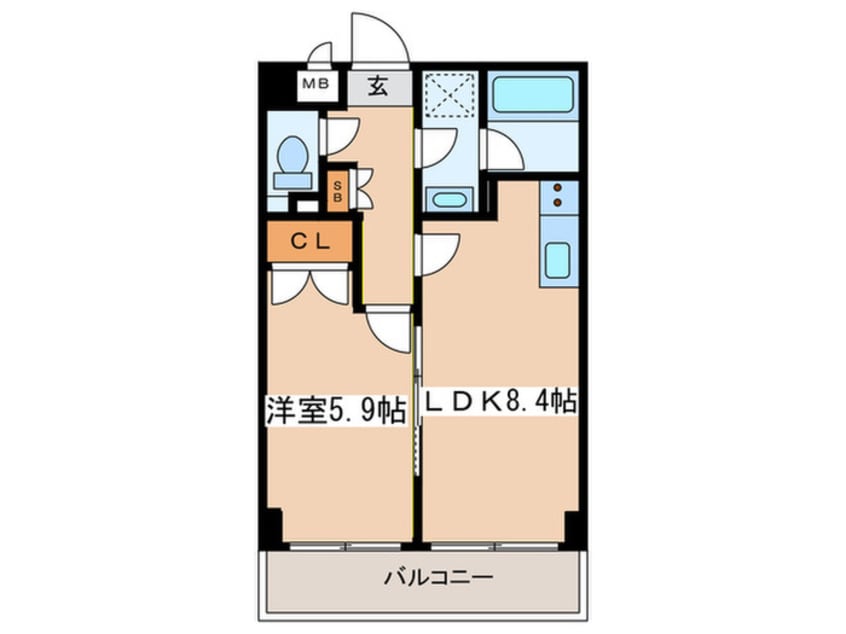 間取図 アファンガーデン