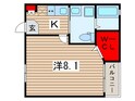 フォレスタ西千葉の間取図