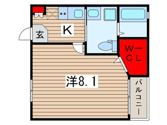 間取図 フォレスタ西千葉