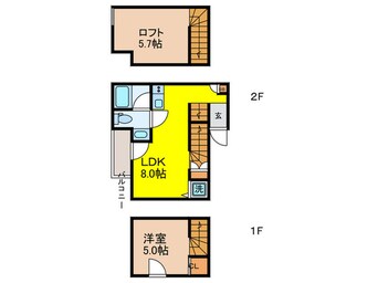 間取図 第１０ＭＩヴィラ代田