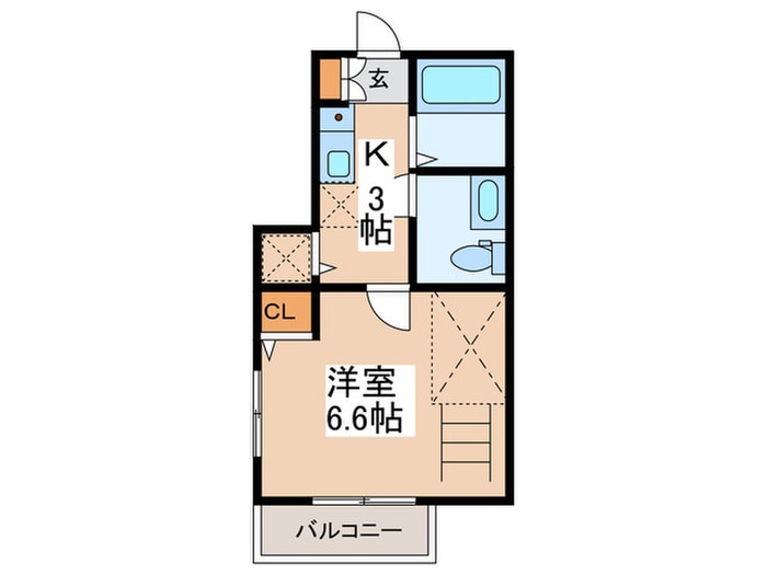 間取り図 ＣＩＴＹ　ＳＴＡＧＥ　高井戸東