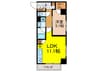 MYRIA RESIDENCE Komagome 1LDKの間取り