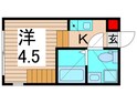 エスペランサ亀有の間取図