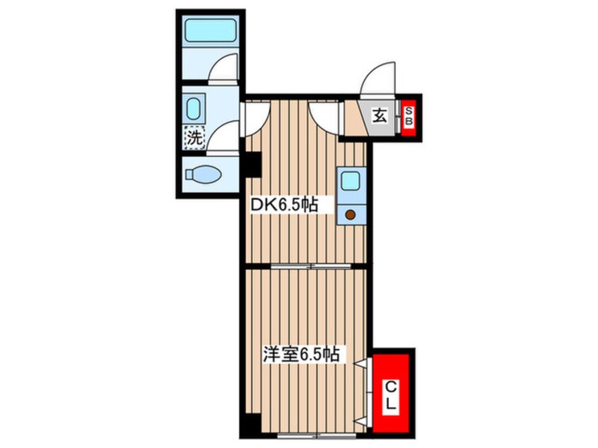 間取図 ロイヤルハイム西が丘