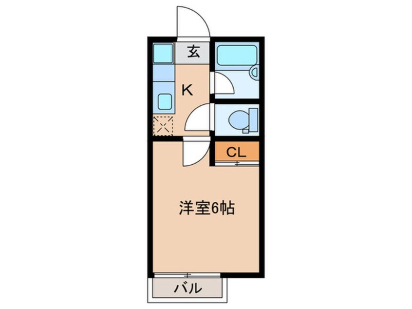 間取図 ラフォーレ