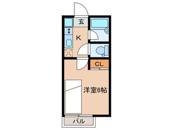 間取図 ラフォーレ