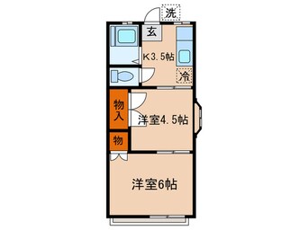 間取図 川口コ－ポ