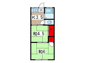 間取図 関根ハイツ