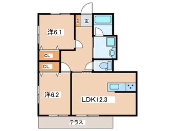 間取図 シャルール