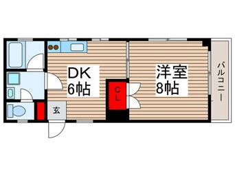 間取図 フラリッシュフジサワ2