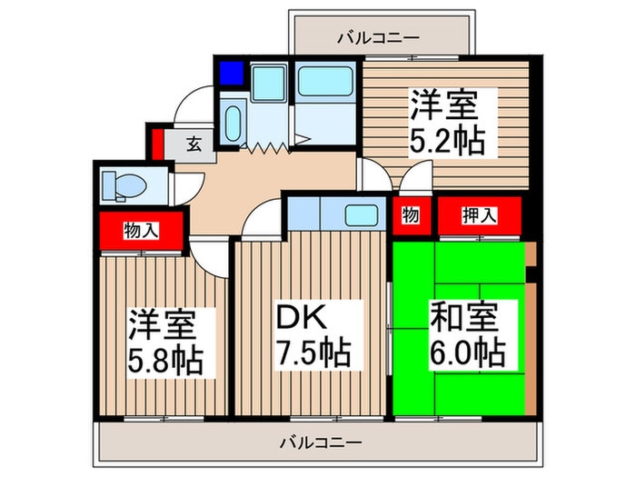 間取り図 エーデルハイム