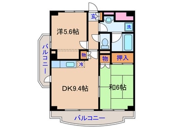 間取図 アビタシオン祇園