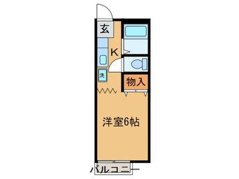 間取図 メゾンドルミエ－ルＡ棟