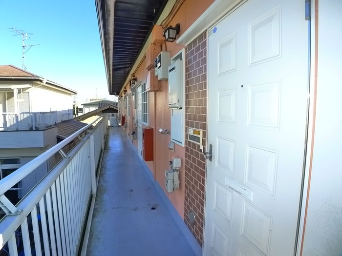 エントランス部分 パークサイド初富