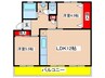 西三田住宅4街区3号棟（503） 2LDKの間取り
