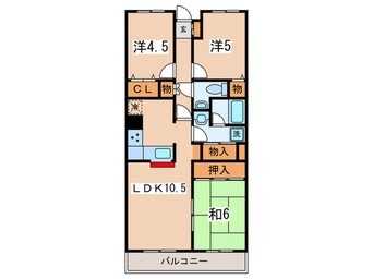 間取図 アルティザ相武台