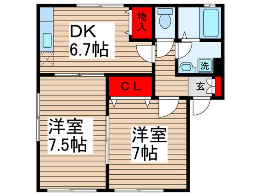 間取図 アトリエ鎌倉