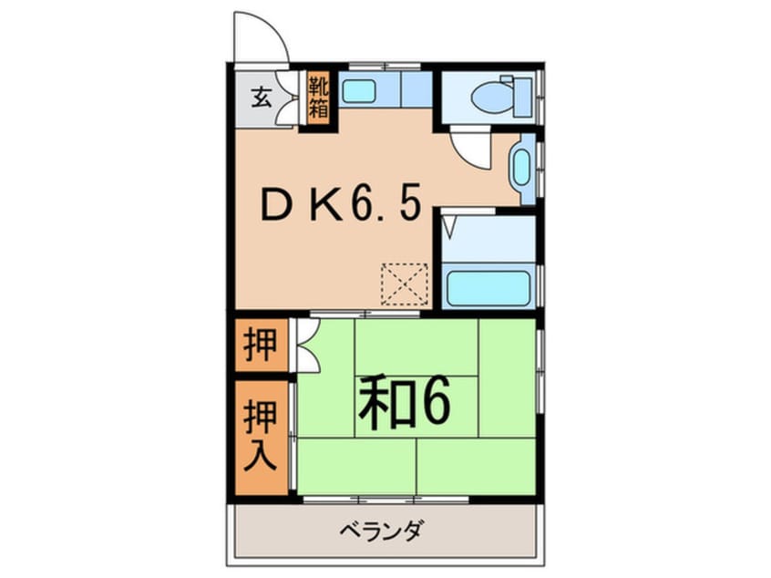 間取図 関口ハイツ