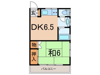 間取図 関口ハイツ