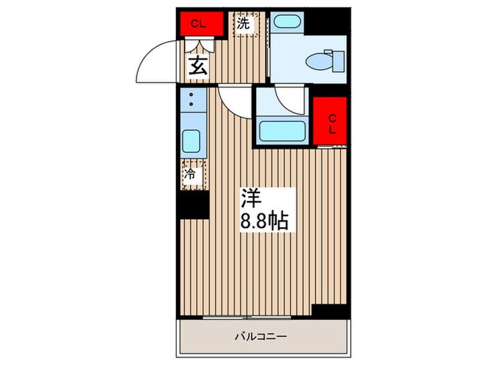 間取り図 ザ・パークハビオ入谷