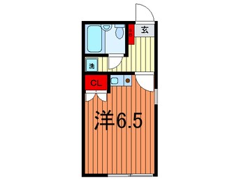 間取図 コ－ポ関口