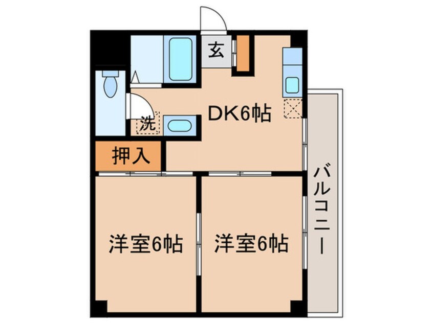 間取図 メゾン美鈴