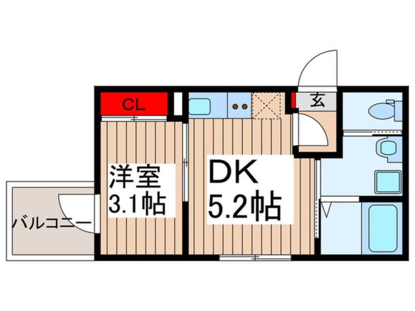 間取図 仮)下落合6丁目新築計画