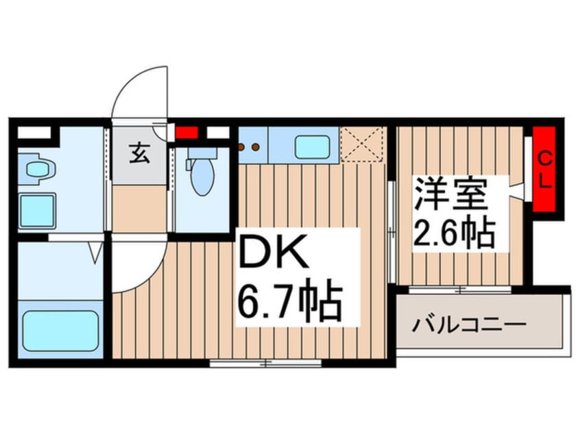 間取図 仮)下落合6丁目新築計画