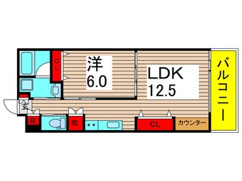 間取図 ヴェル ラ メゾン