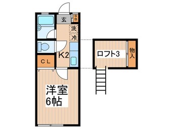 間取図 メゾン　ド　パ－ル