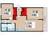 ＳＴマンション 2LDKの間取り