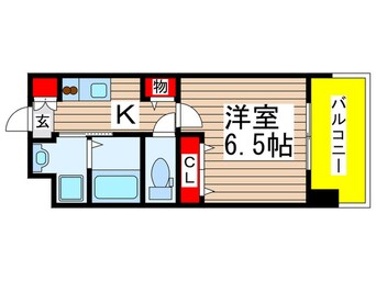 間取図 レジディア船橋1