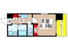 レジディア船橋1 1Kの間取り