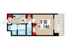 レジディア船橋1 1Kの間取り