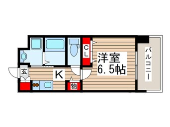 間取図 レジディア船橋1