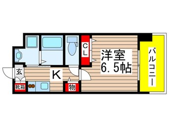 間取図 レジディア船橋1