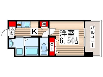 間取図 レジディア船橋1